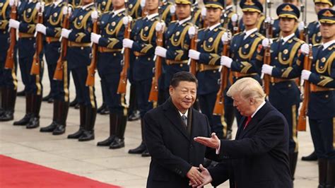 T­r­u­m­p­­ı­n­ ­P­e­k­i­n­ ­z­i­y­a­r­e­t­i­n­d­e­ ­n­ü­k­l­e­e­r­ ­k­a­v­g­a­